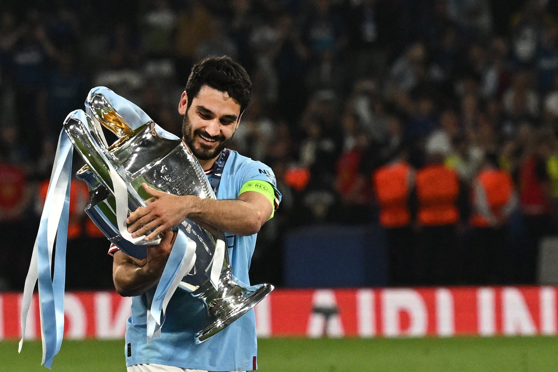 Ilkay Gündogan was captain during the season in which Man City won the treble and has returned from Barcelona on a free transfer.