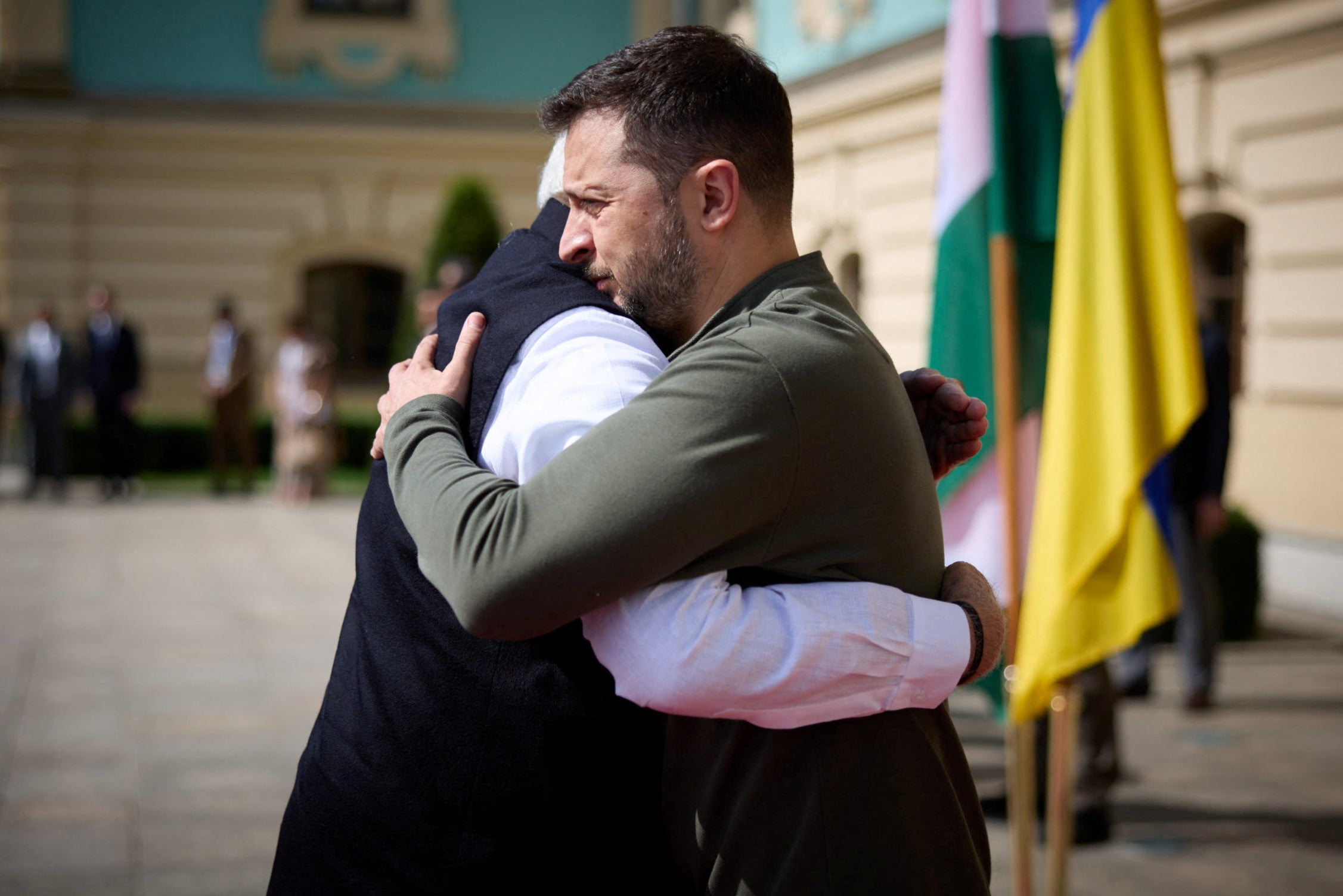 Volodymyr Zelensky welcomes Narendra Modi on Friday