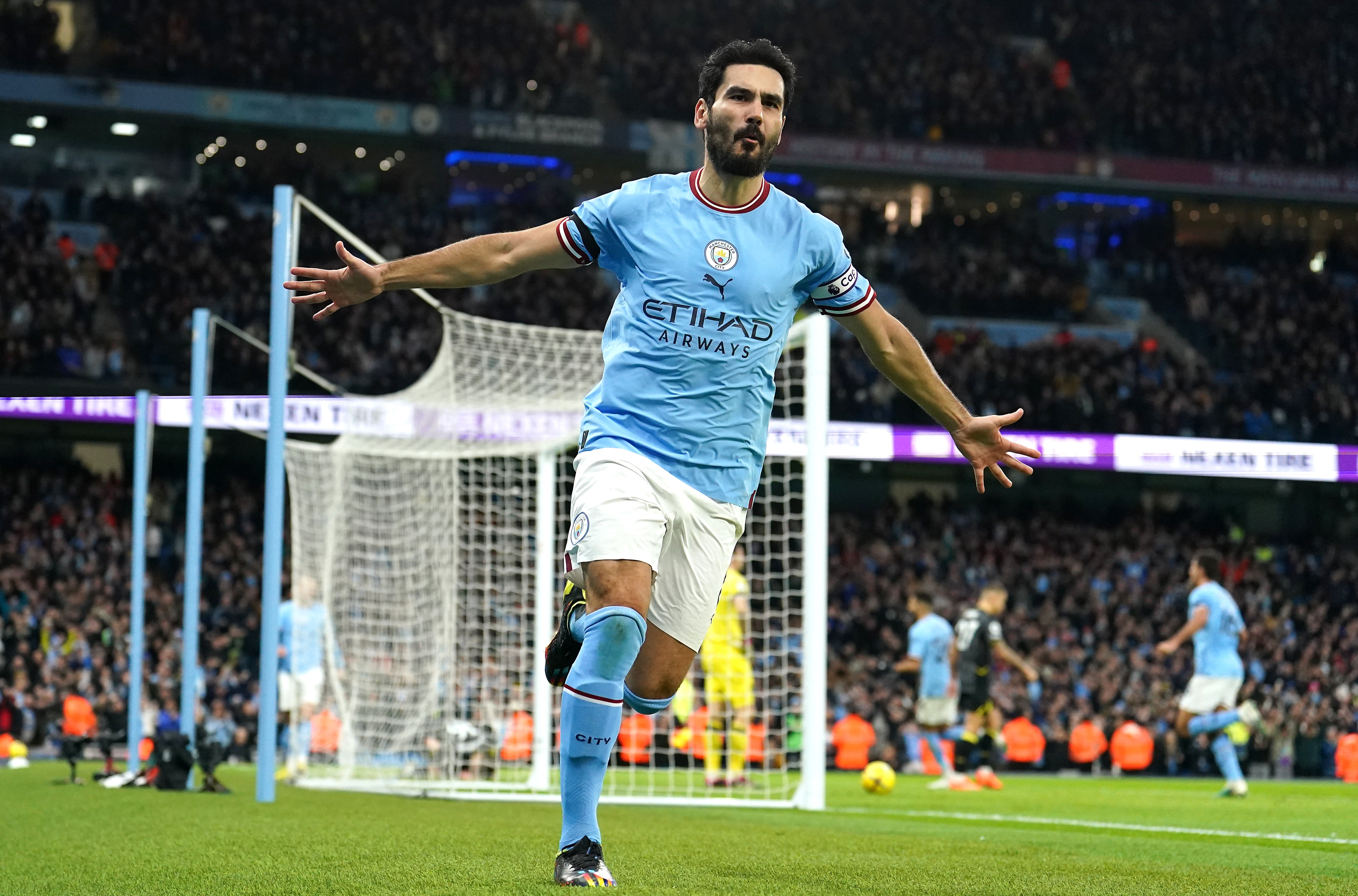 Gundogan’s versatility in midfield is one of the reasons Manchester City brought him back to the Etihad.