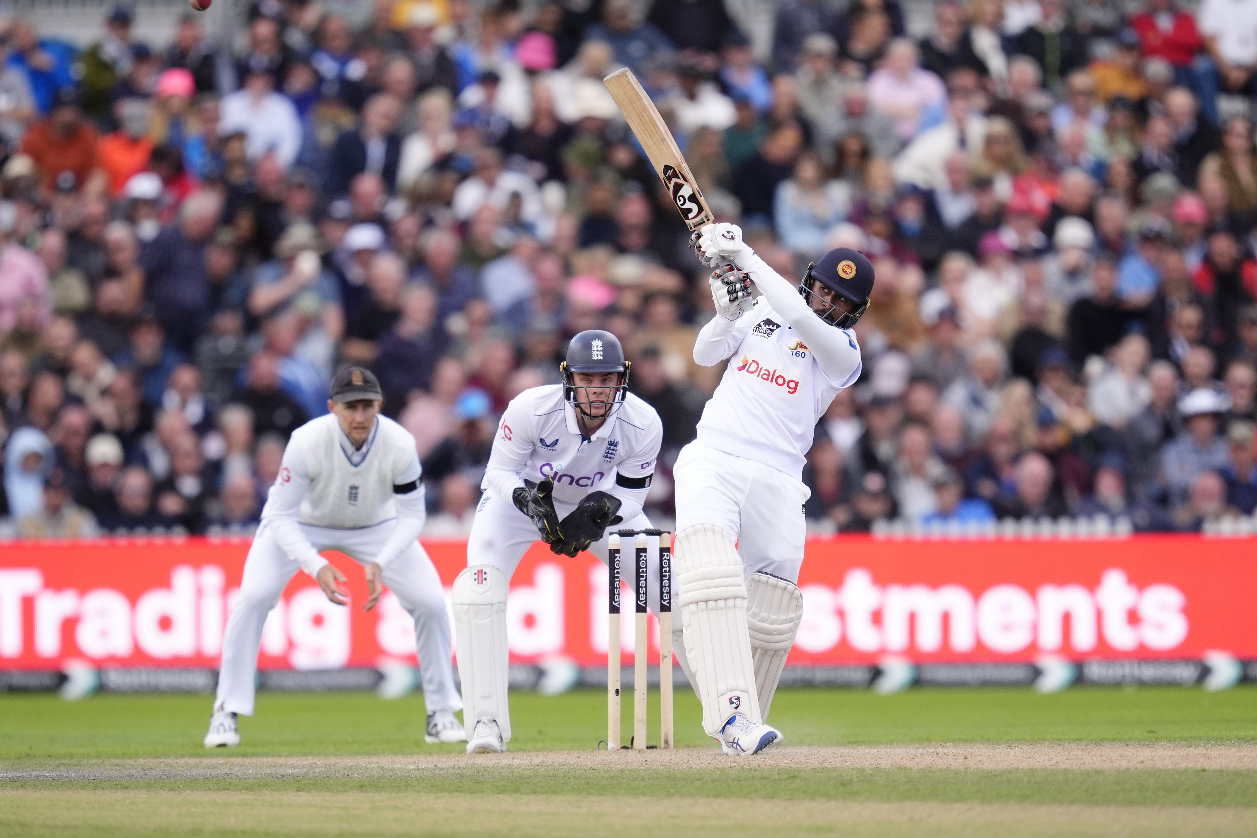 Sri Lanka need plenty more from Kamindu Mendis, right (Nick Potts/PA)