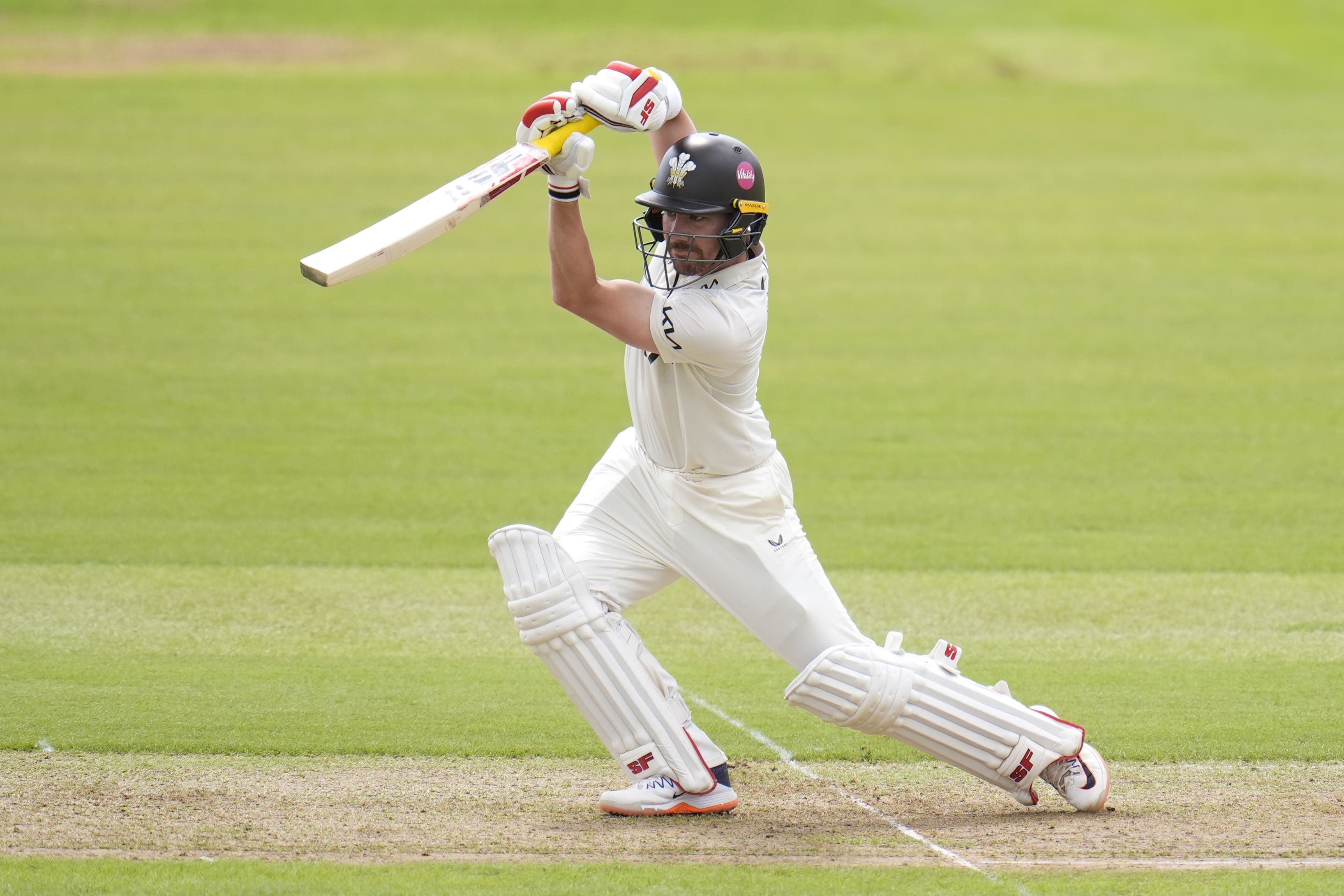 Rory Burns made a career best 227 for Surrey against Lancashire (Andrew Matthews/PA)