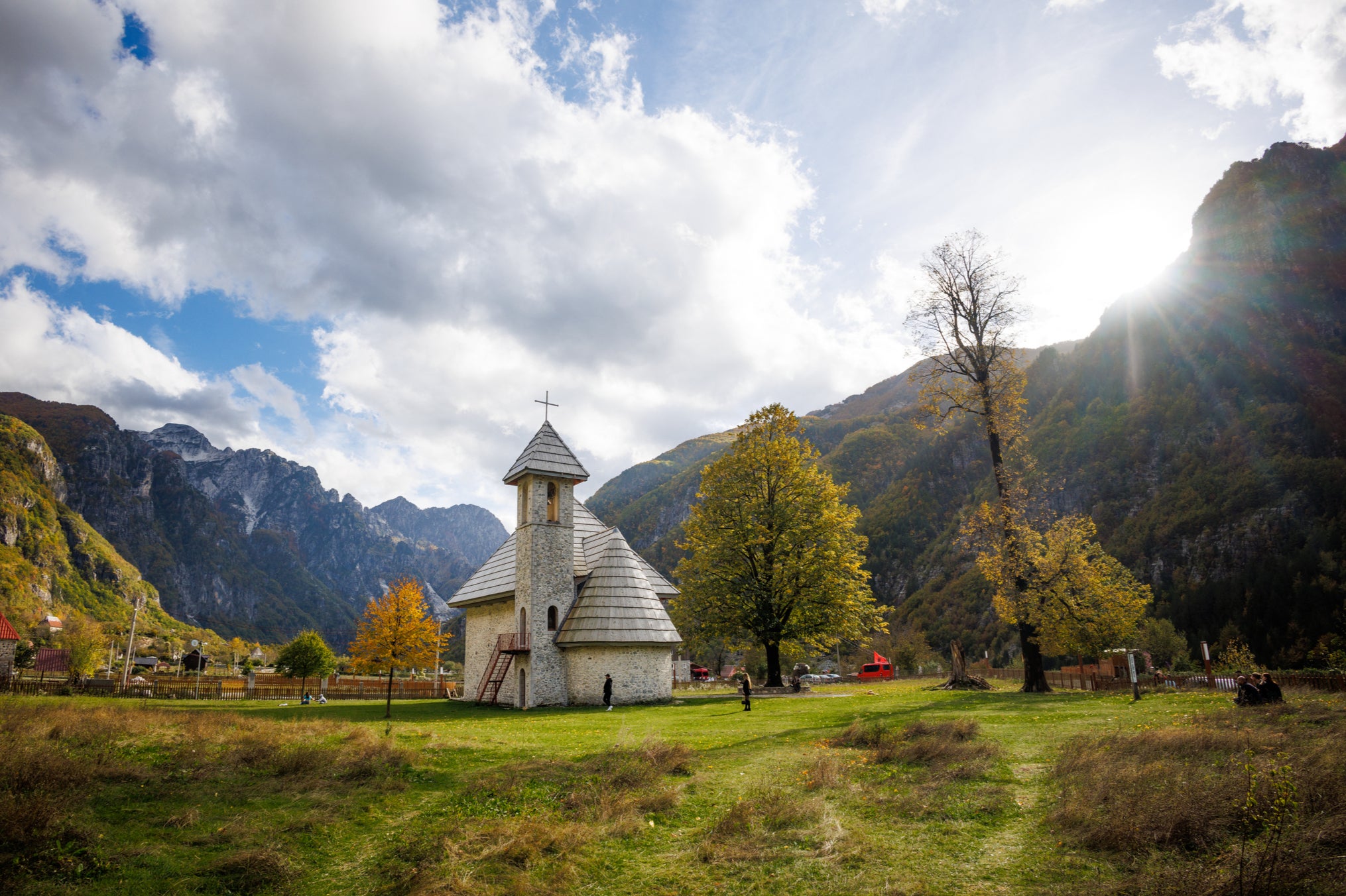 The village church in Theth – where time seems to stand still