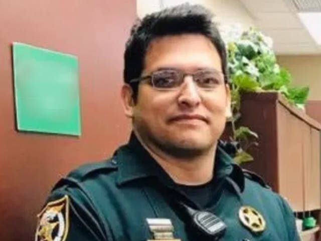 <p>Eddie Duran, 38, has been charged in the shooting death of Senior Air Force Air Man Roger Fortson Roger Fortson</p>