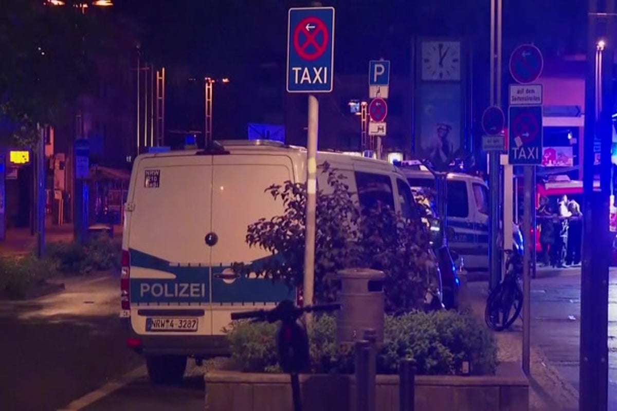 Watch: Manhunt underway in Germany after knife attack leaves three dead ...