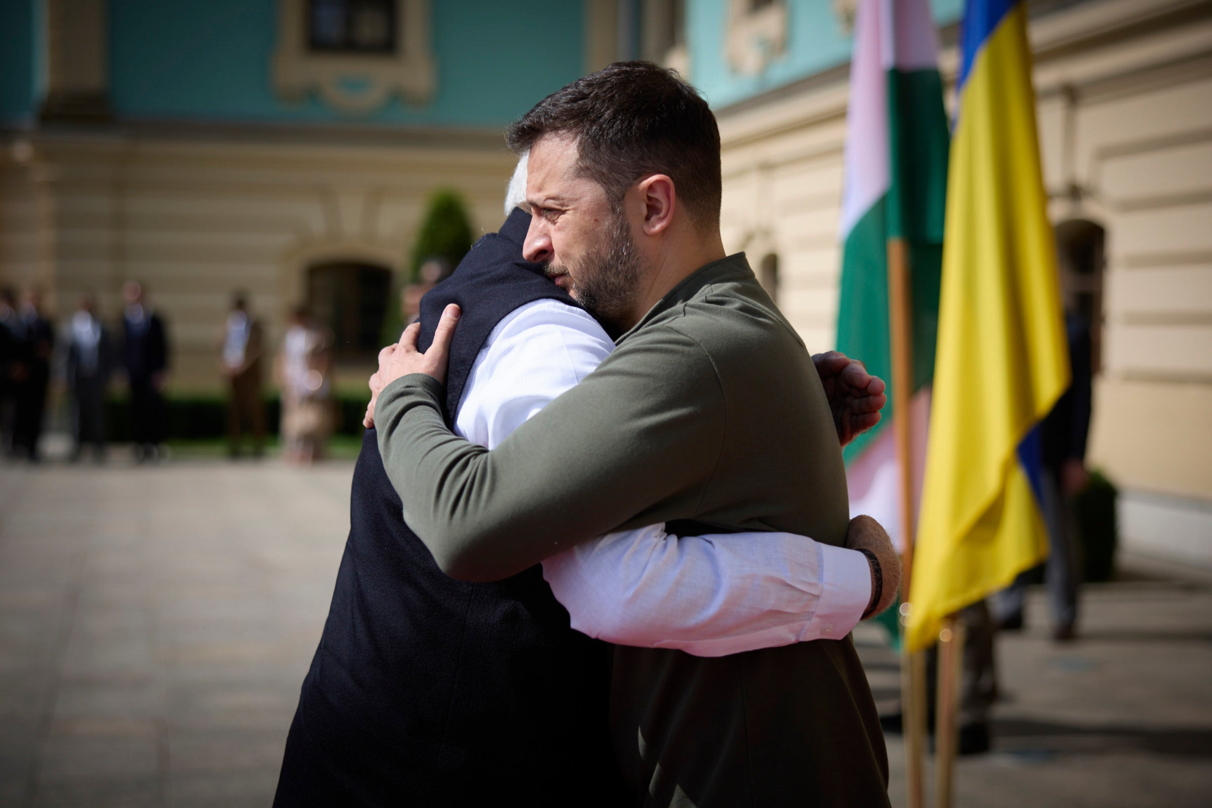 Narendra Modi visited Ukraine to conscionable   Volodymyr Zelensky successful  August 2024