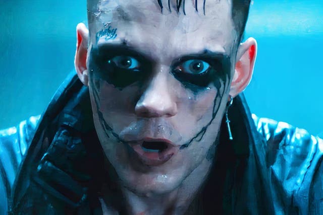 <p>Bill Skarsgård in ‘The Crow'</p>