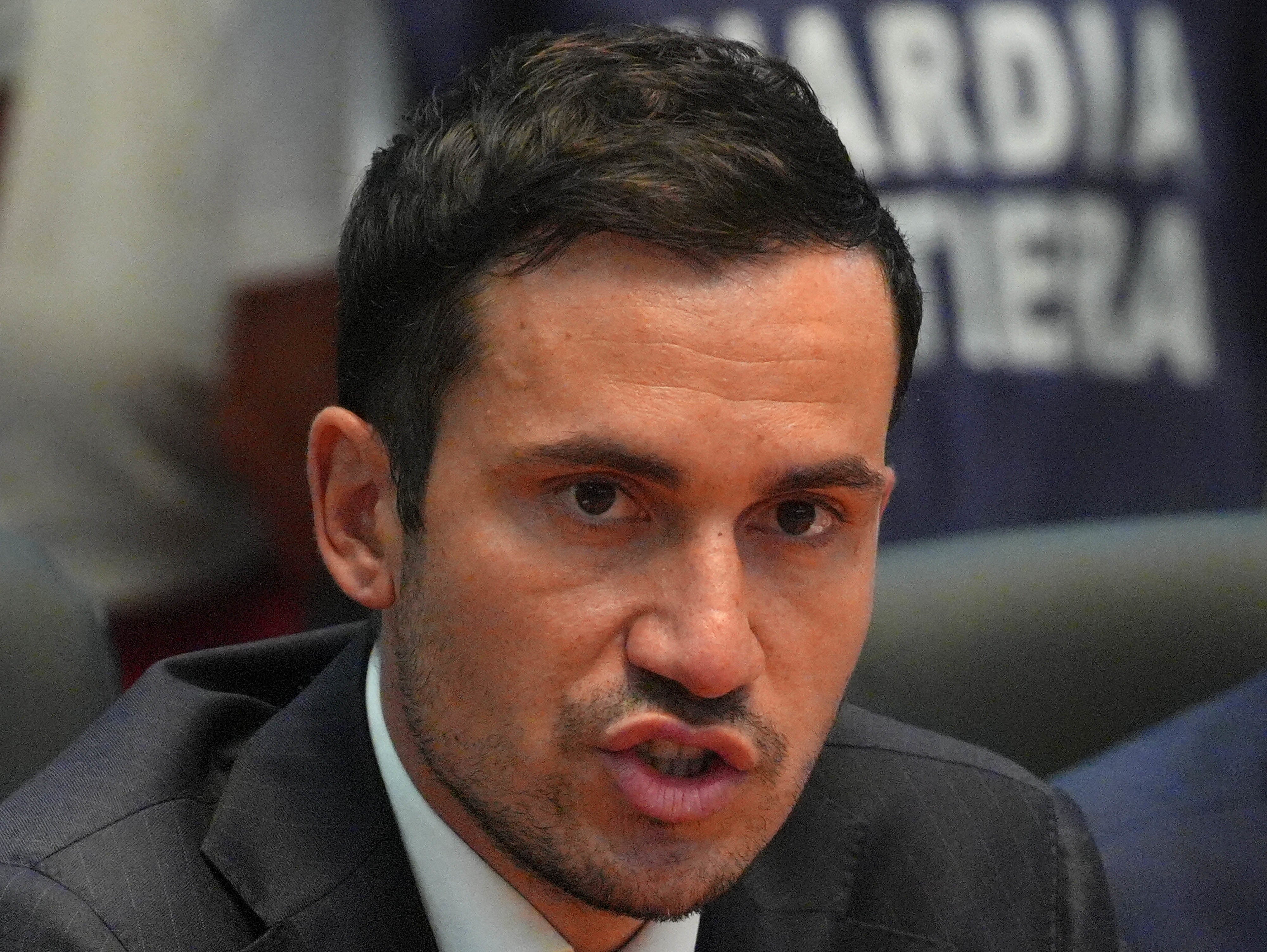 Prosecutor Raffaele Cammarano (Jonathan Brady/PA)