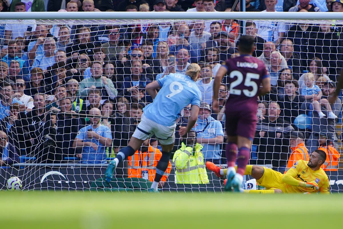 Manchester City vs Ipswich Town LIVE: Premier League updates | The Independent