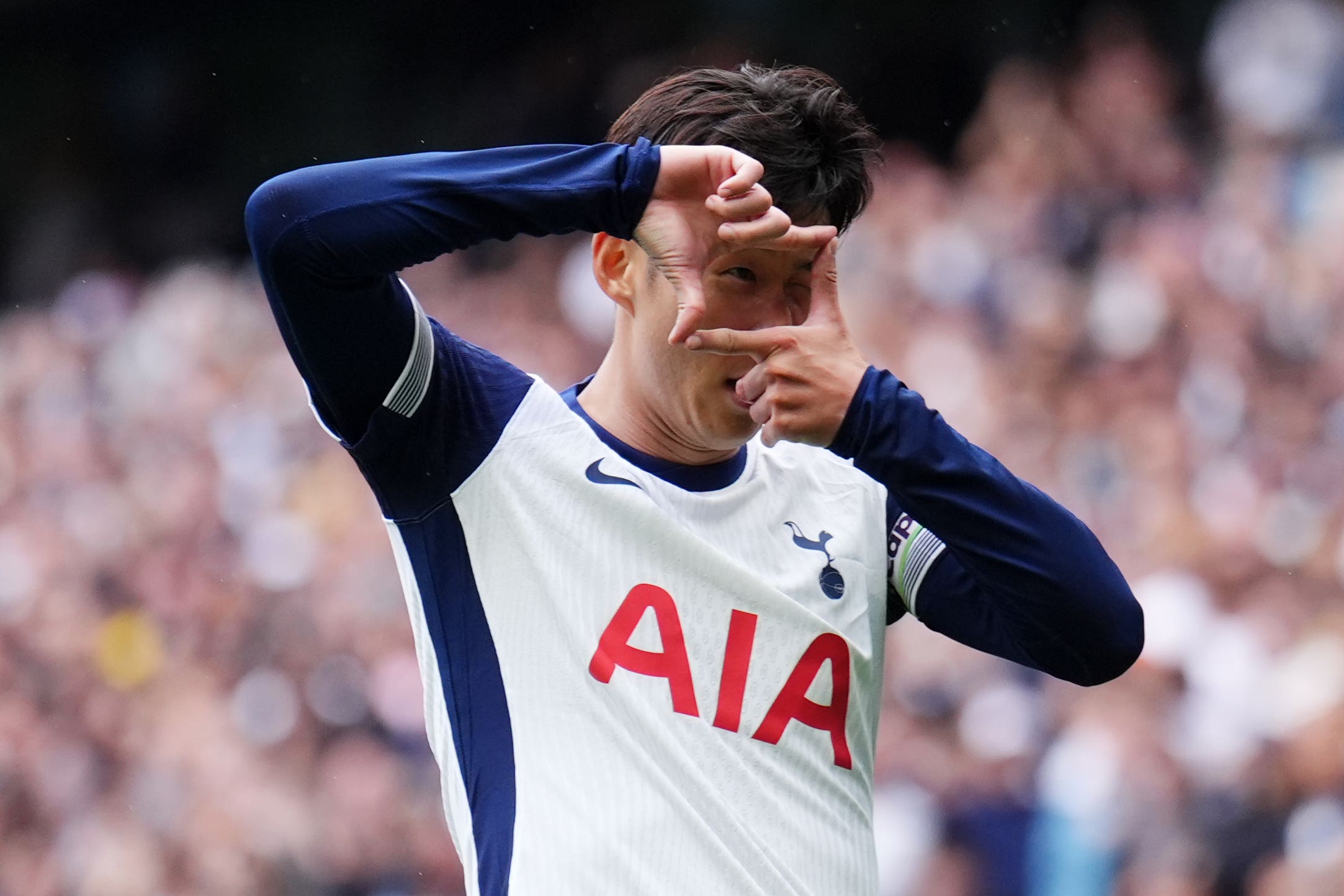 Son Heung-Min starred for Spurs (John Walton/PA)