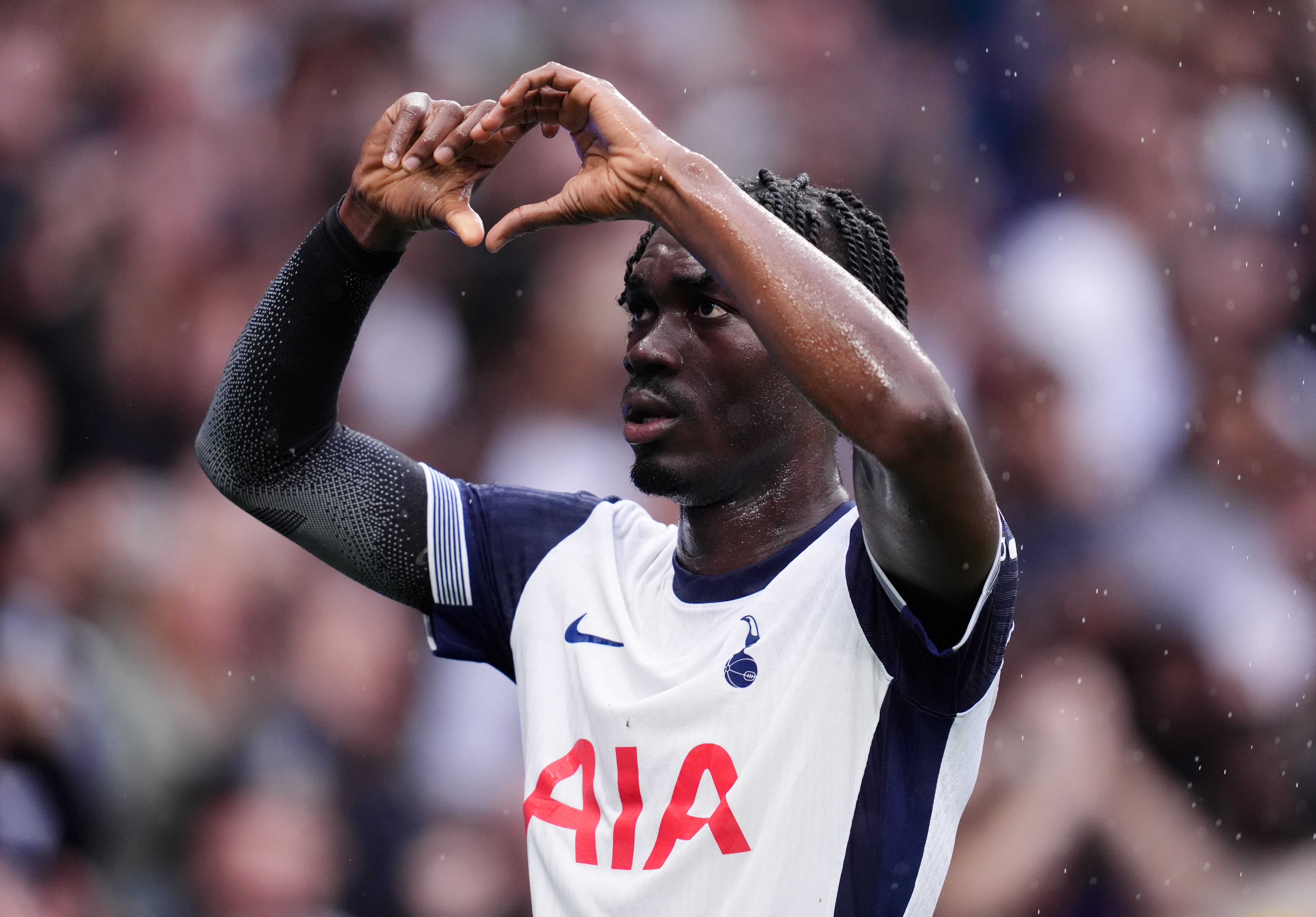 Yves Bissouma returned to the Spurs line-up (John Walton/PA)