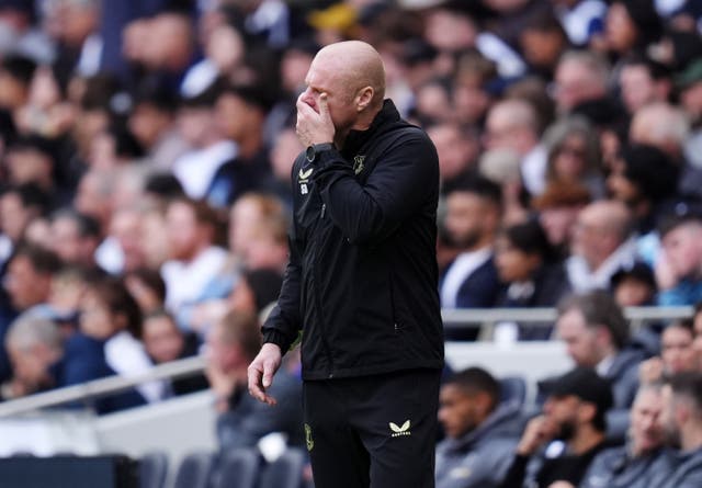 <p>Sean Dyche’s side have lost their first two league games of the season (john Walton/PA)</p>