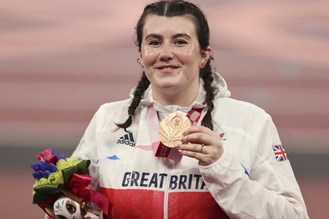 Hollie Arnold had to settle for bronze in Tokyo (PA)