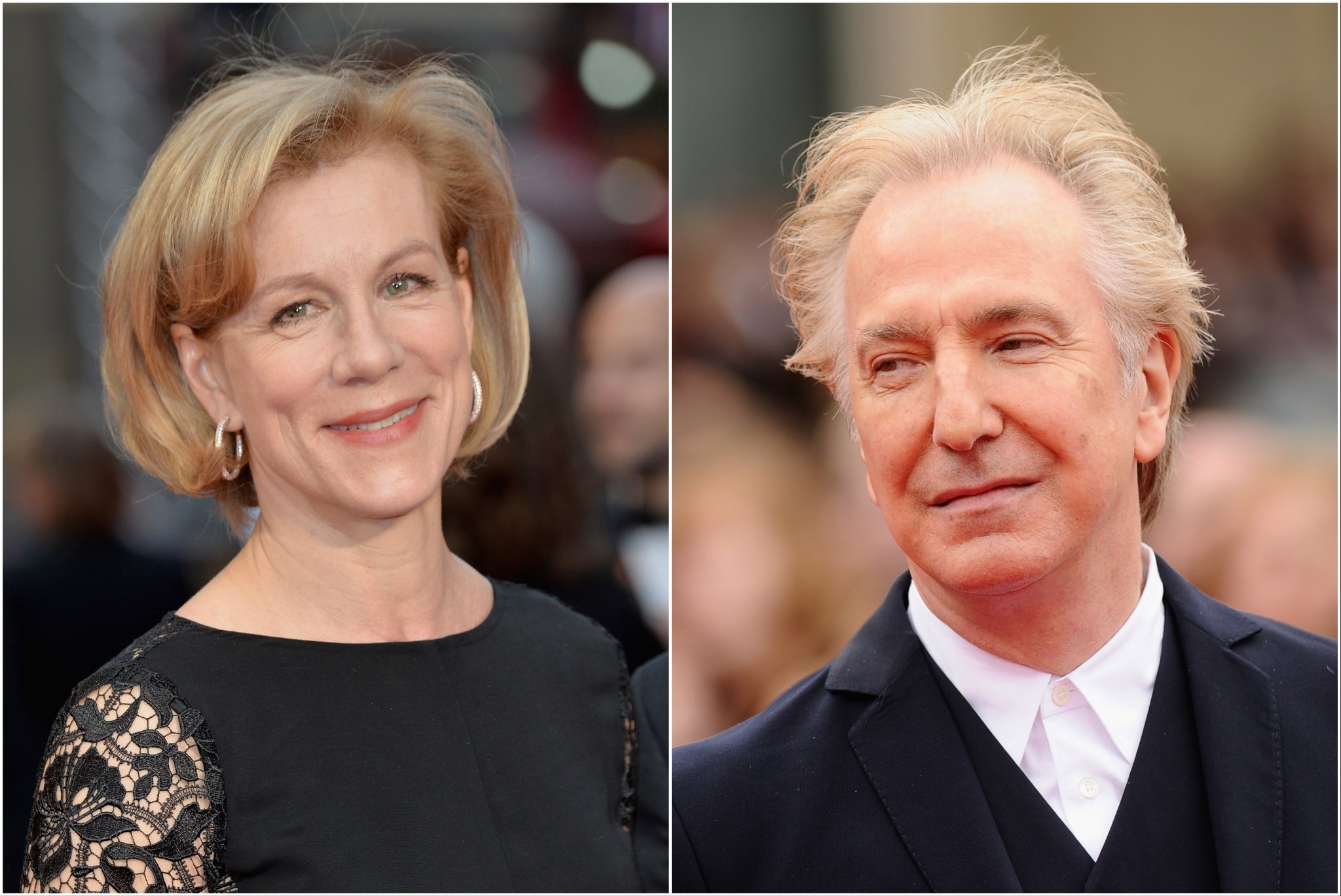 Juliet Stevenson disse que Alan Rickman era 'complicado', mas 'como um irmão mais velho'