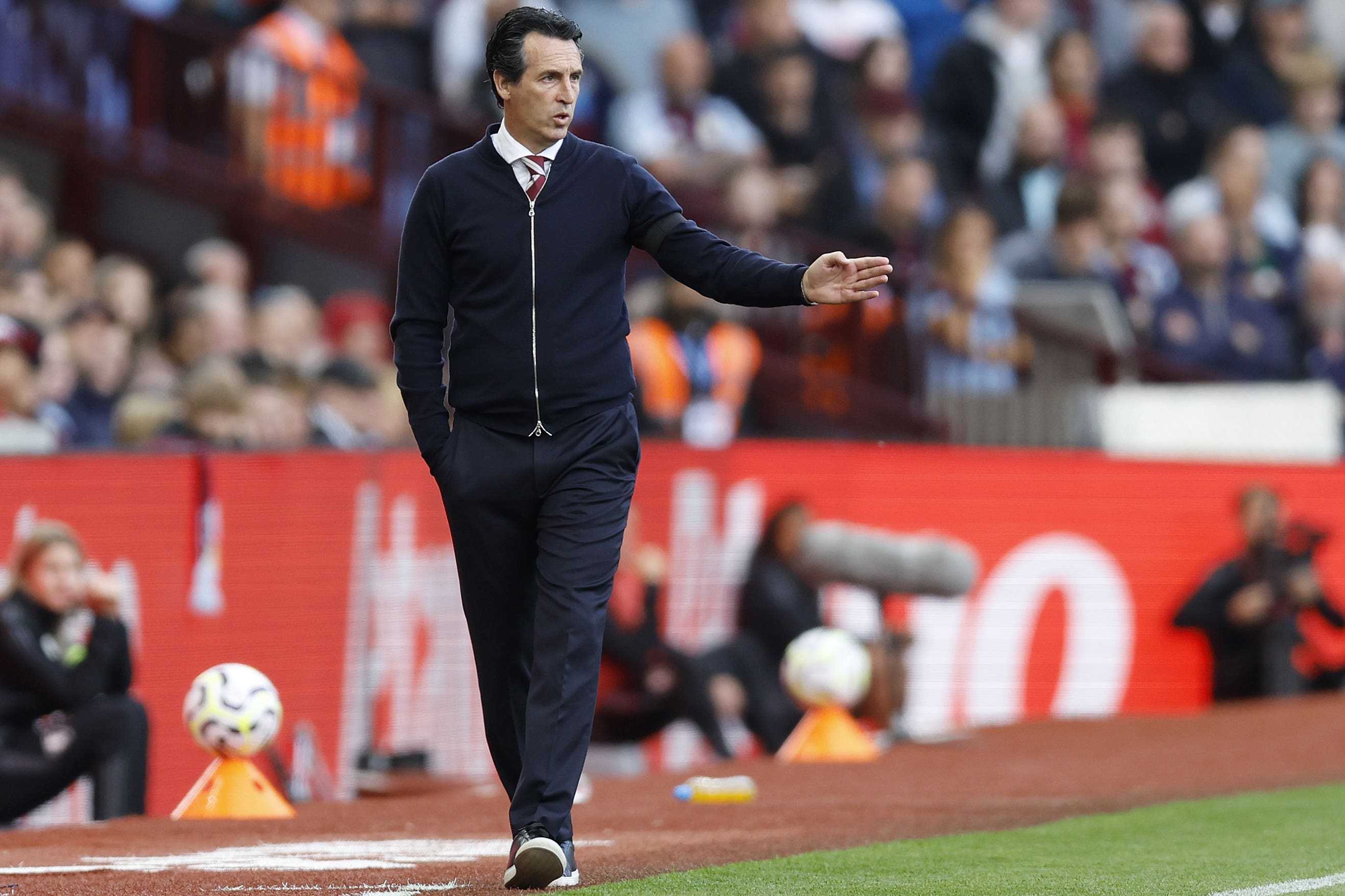 Unai Emery’s side have won one and lost one this season (Nigel French/PA)