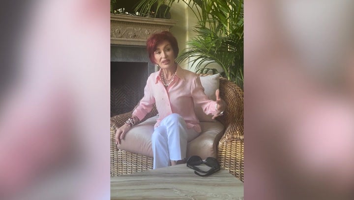 <p>Sharon Osborne posts video message to fans after losing ‘cherished’ item on UK trip.</p>