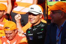 Lando Norris says he is not thinking about world championship victory