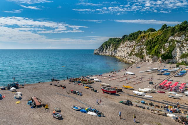 <p>Beer, in east Devon is a popular beach resort (Alamy/PA)</p>