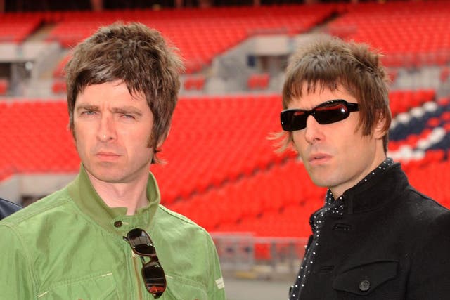 Oasis band members Noel and Liam Gallagher (Zak Hussein/PA)