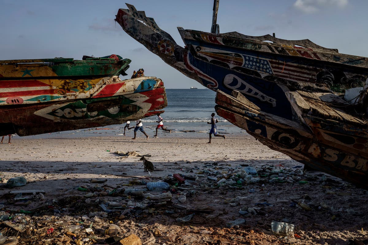 At least 4 migrants have died and others remain missing after a boat capsized off Senegal