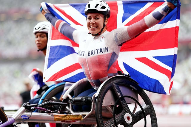 <p>Hannah Cockroft is unbeaten at the Paralympic Games</p>