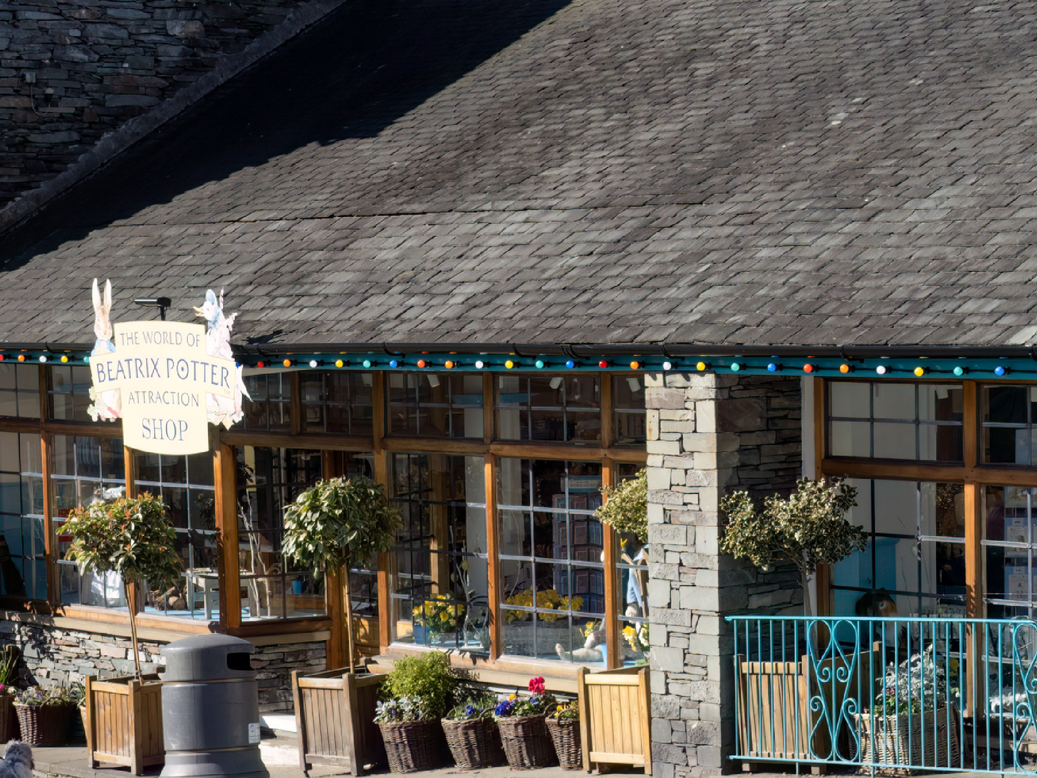 The pages of Peter Rabbit are brought to life inside this museum