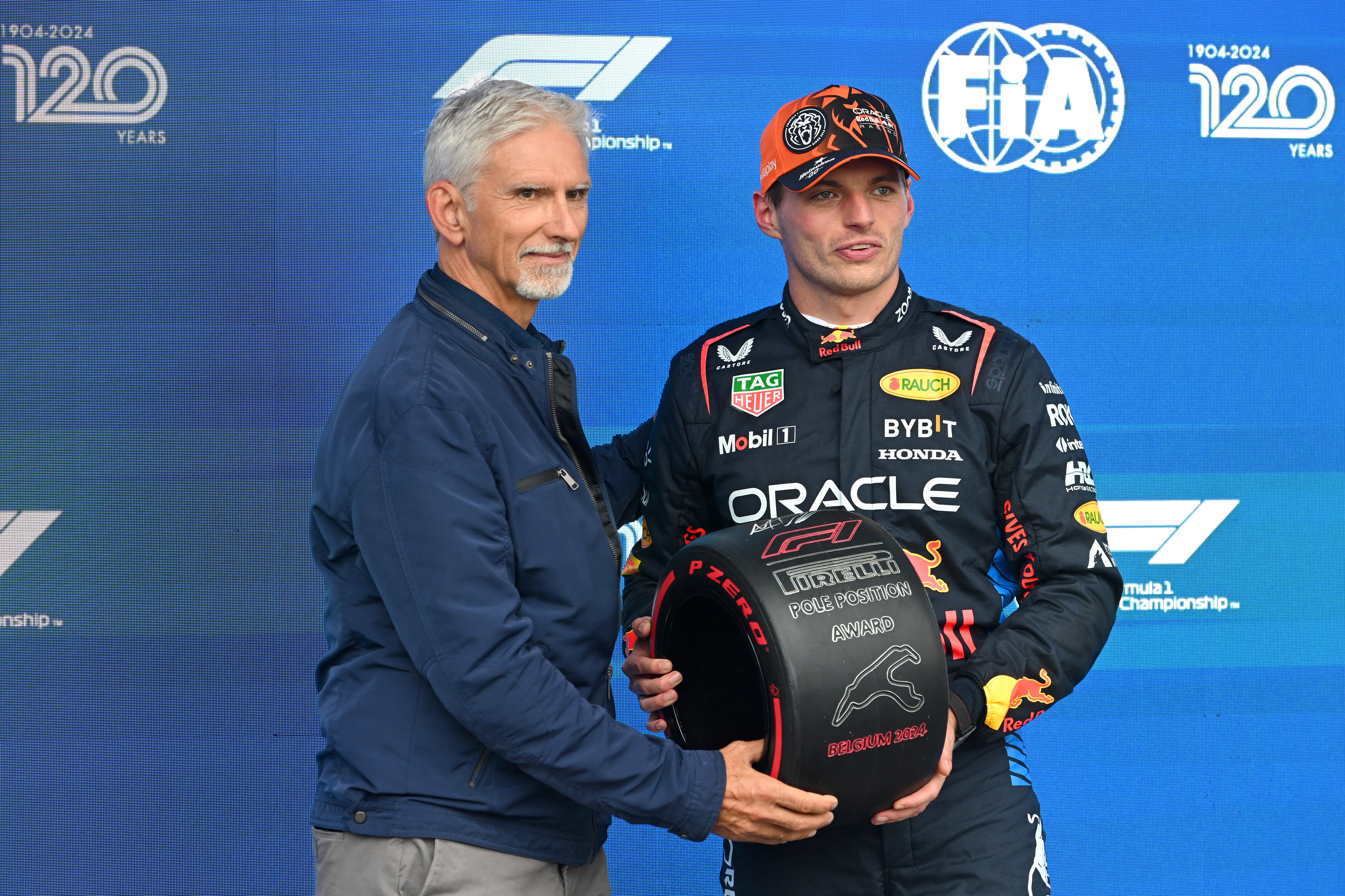 Damon Hill (left) insists McLaren must be ruthless if Norris is to catch Verstappen (right)