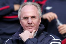 Sven-Goran Eriksson ‘a true gentleman of the game’ as David Beckham leads tributes