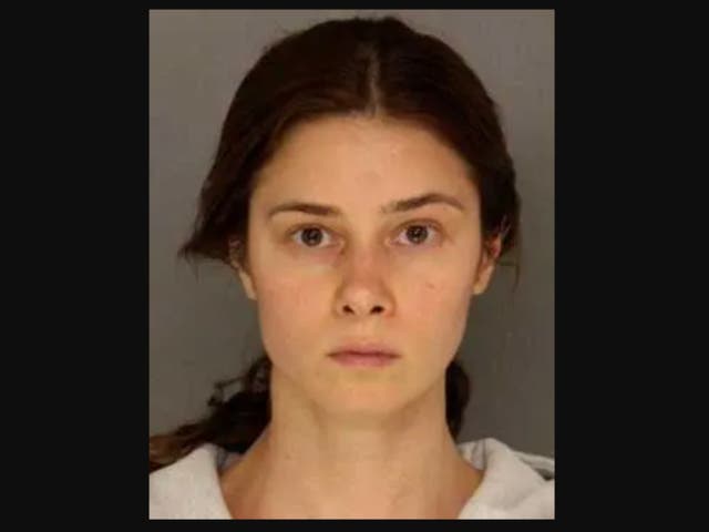 <p>Nicole Virzi, pictured in a booking photo, was arrested after police said she killed a six-week-old and assaulted his twin brother. Prosecutors in Allegheny County, Pennsylvania will seek the death penalty if she is convicted</p>