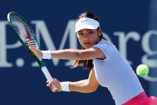 What time is Emma Raducanu’s match at the US Open against Sofia Kenin?