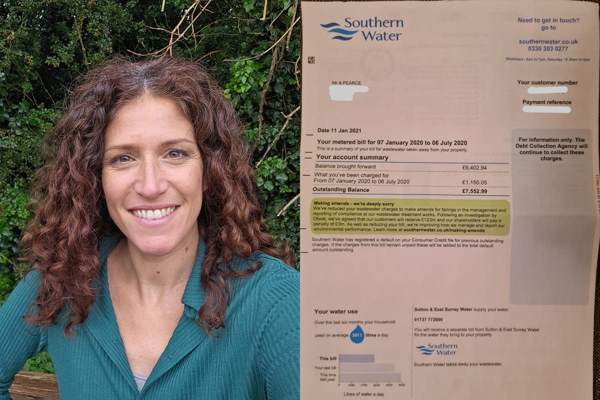 Couple billed &pound;12,000 by water companies for non-existent leak describe four-year &lsquo;torture&rsquo; 