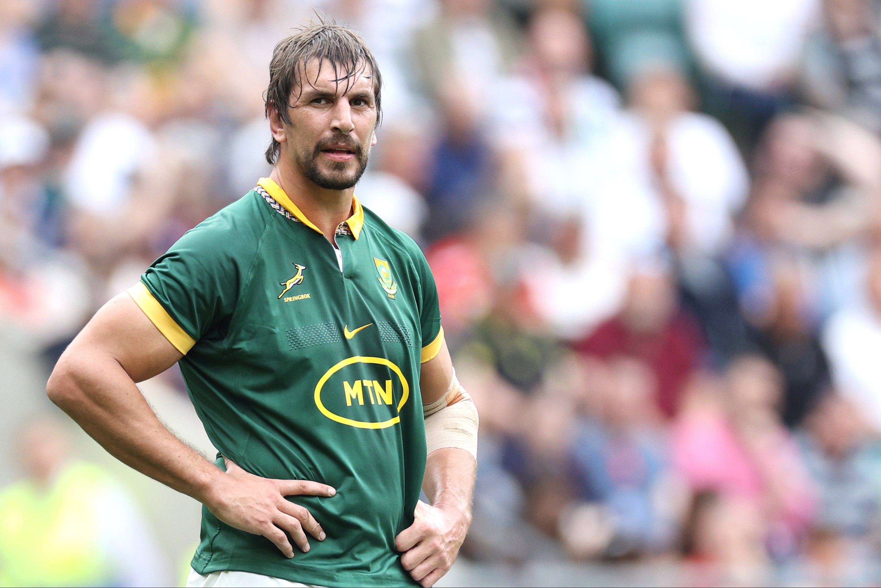 Eben Etzebeth will move to within one cap of the Springboks’ record