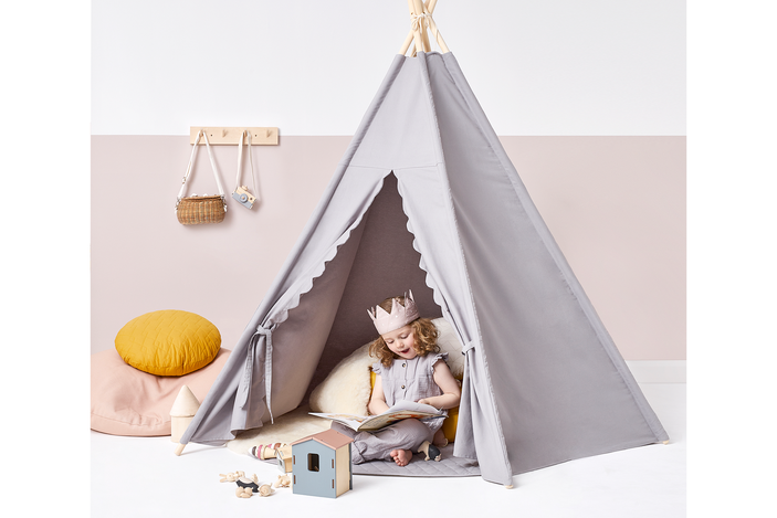 Best play tents and teepees indybest review The Little Green Sheep kids’ play teepee