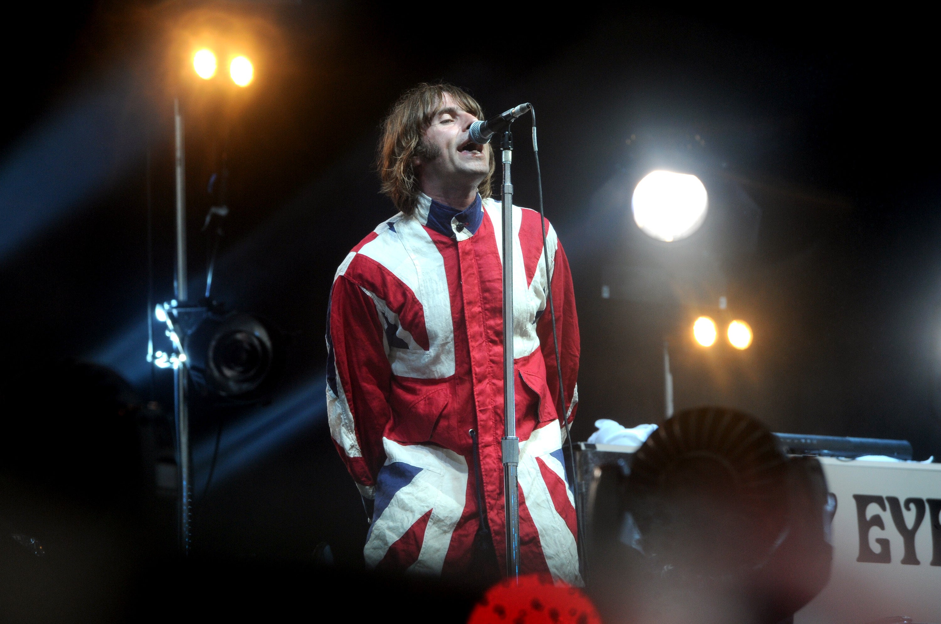 ‘Cruel’ Britannia? Liam Gallagher in a union flag parka