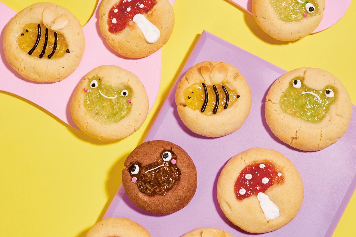 Magic forest thumbprint cookies: A fun and buttery treat inspired by nature