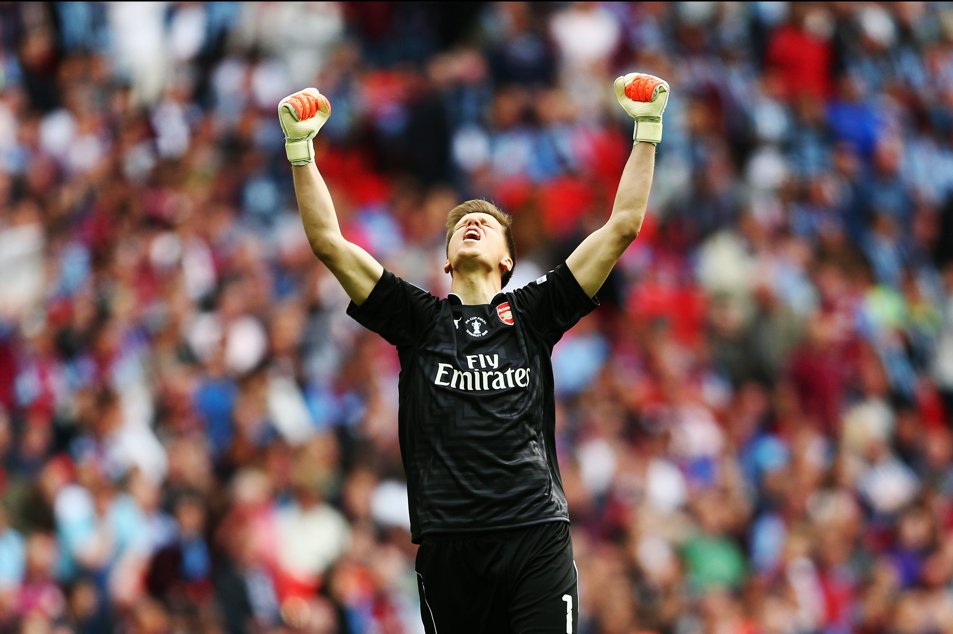 Wojciech Szczesny kept a clean sheet in the 2015 FA Cup final