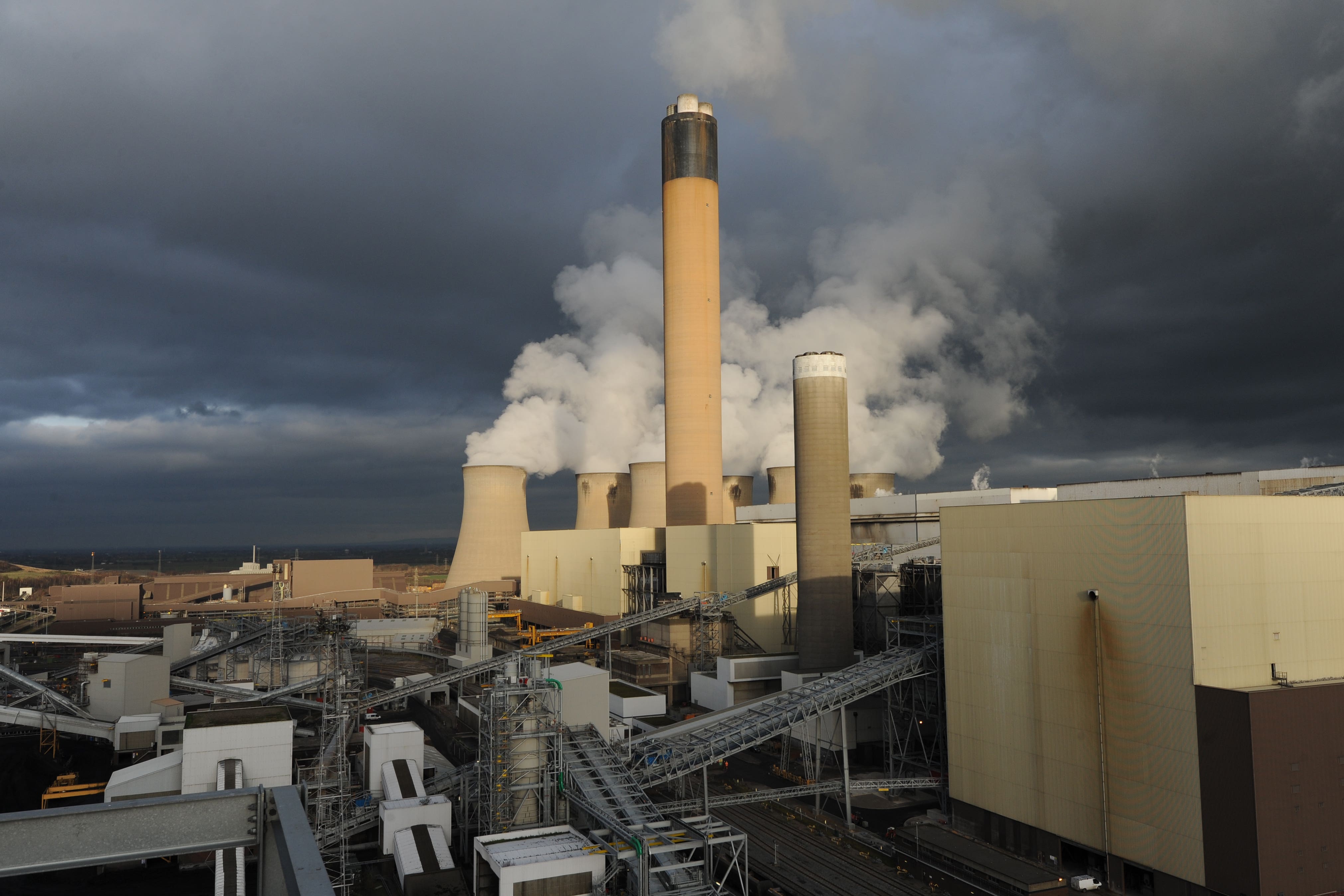 Drax is Britain’s biggest power station (Anna Gowthorpe/PA)