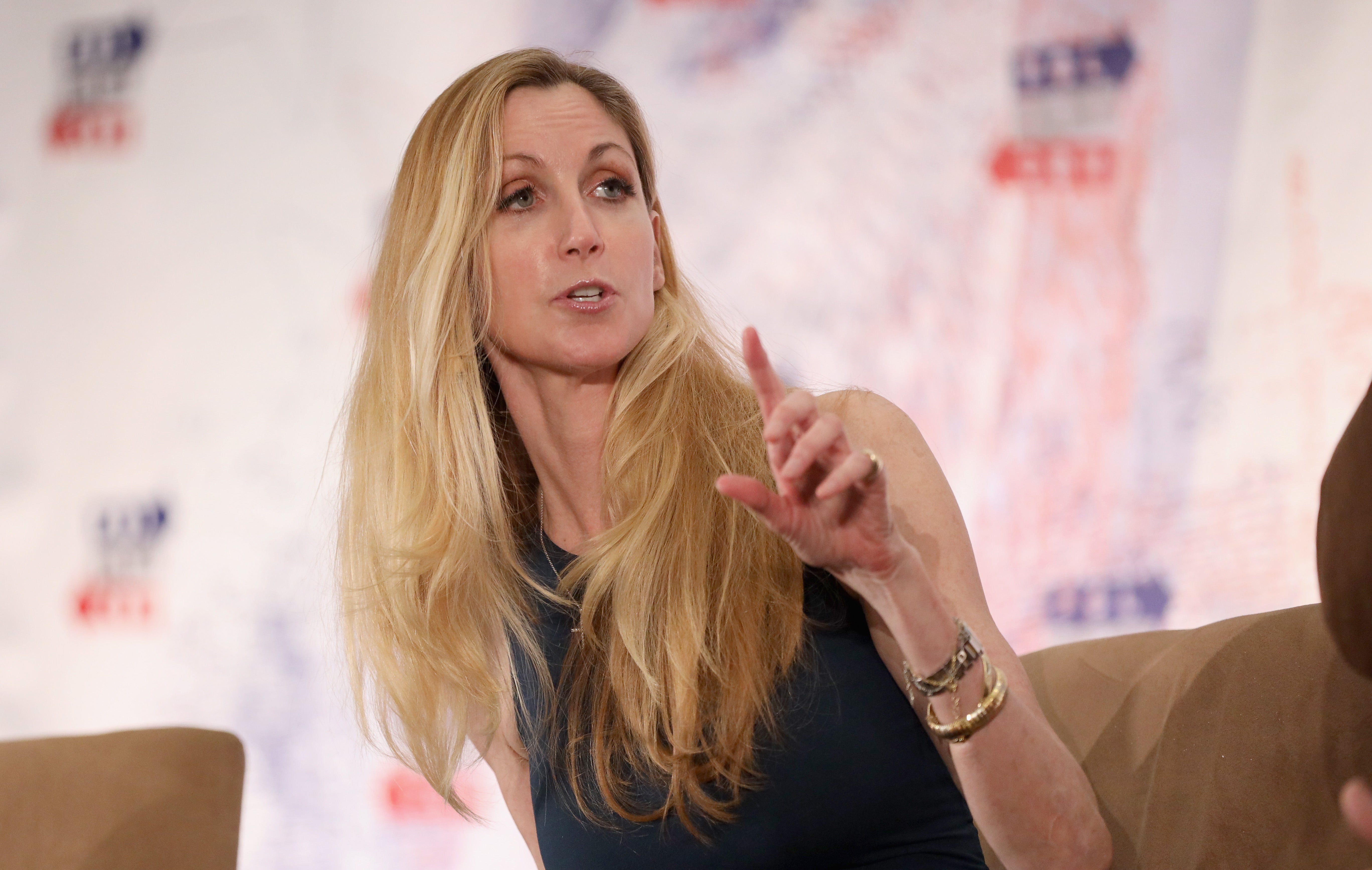 Ann Coulter questioned the effort by a pro-Israel group to gather the names of international students protesting the war in Gaza