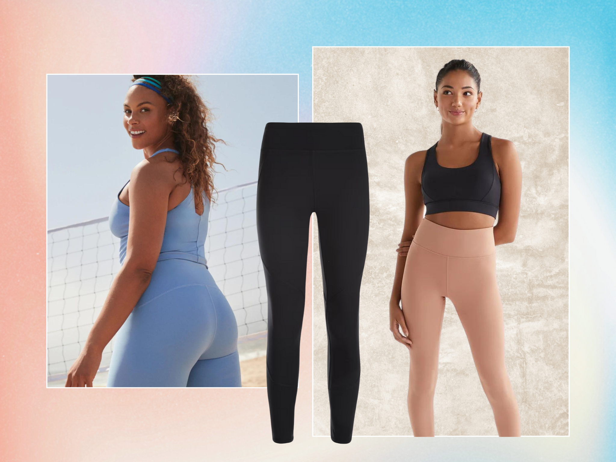 Whether it’s a HIIT class, yoga session or a run on the treadmill, these gym leggings will go the distance