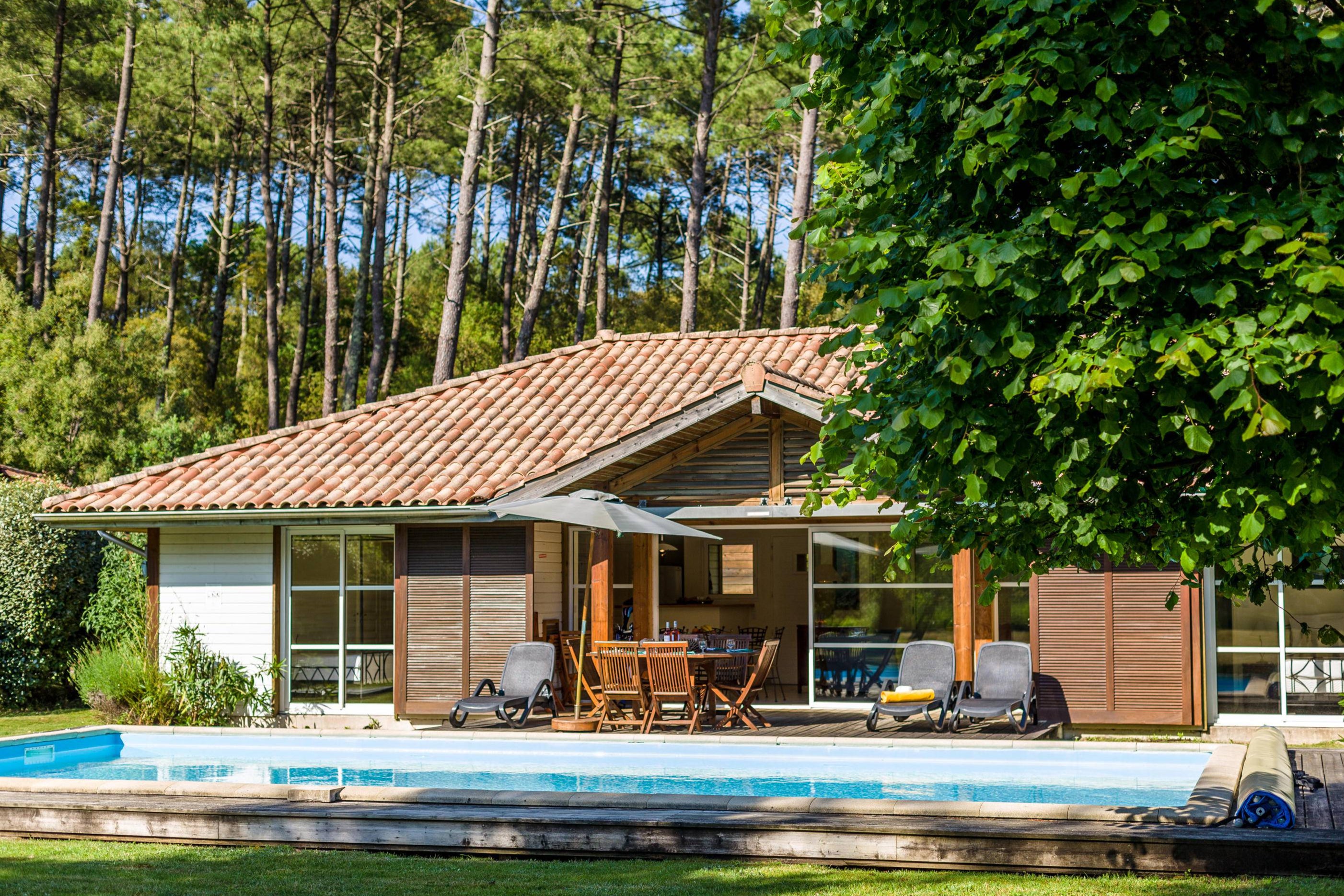 Os amigos ficaram numa villa em Moliets-et-Maa, cerca de uma hora ao norte de Biarritz.