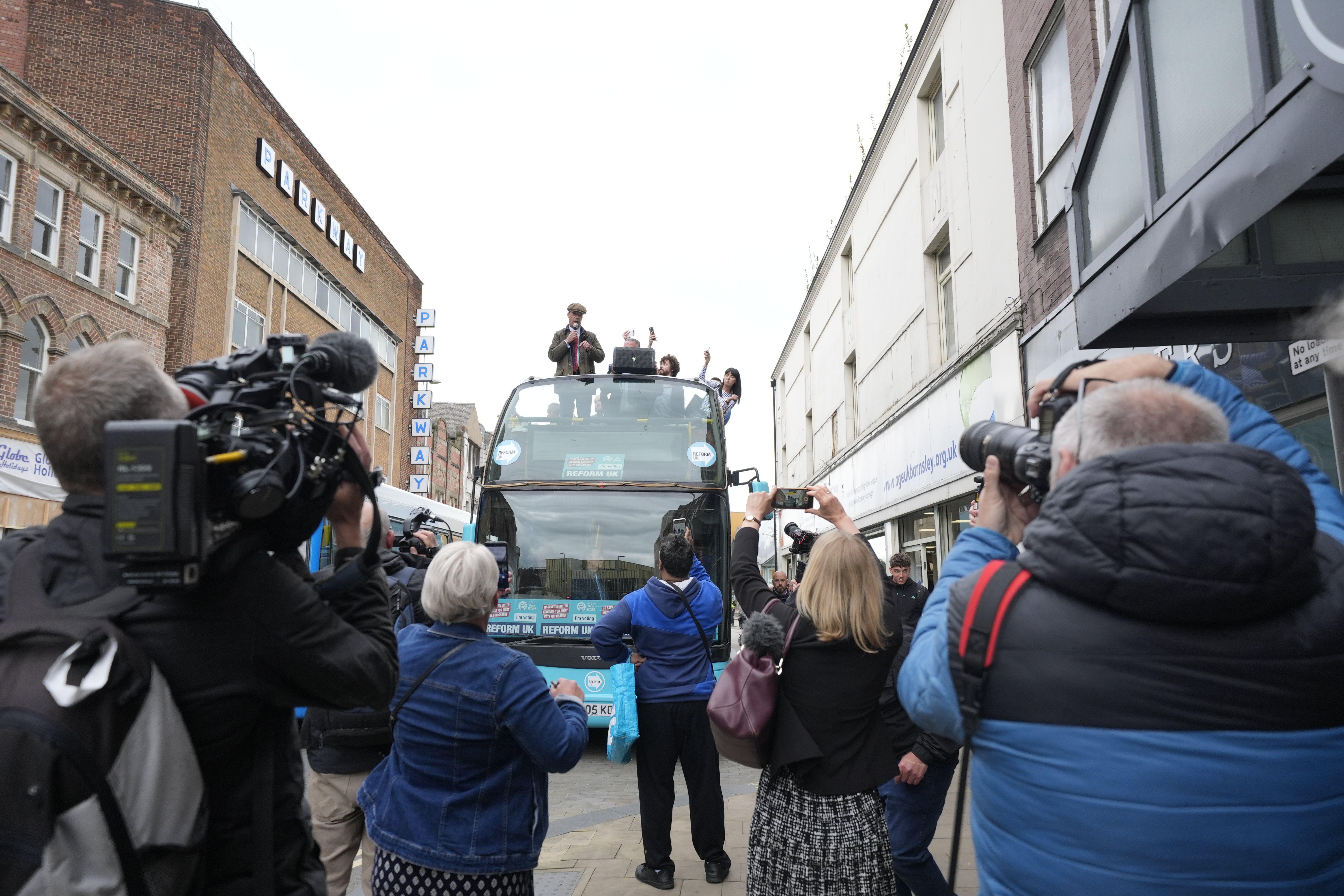 Man to be sentenced for throwing objects at Nigel Farage during ...