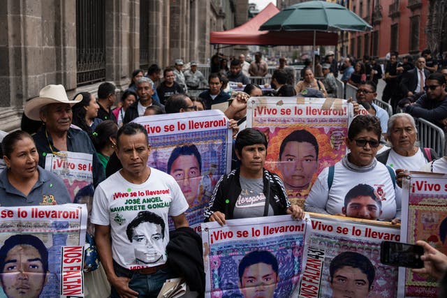 MÉXICO-ESTUDIANTES DESAPARECIDOS