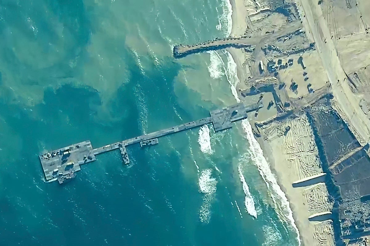 Biden built a pier to Gaza for aid - its cost and danger to US troops was higher than the public knew