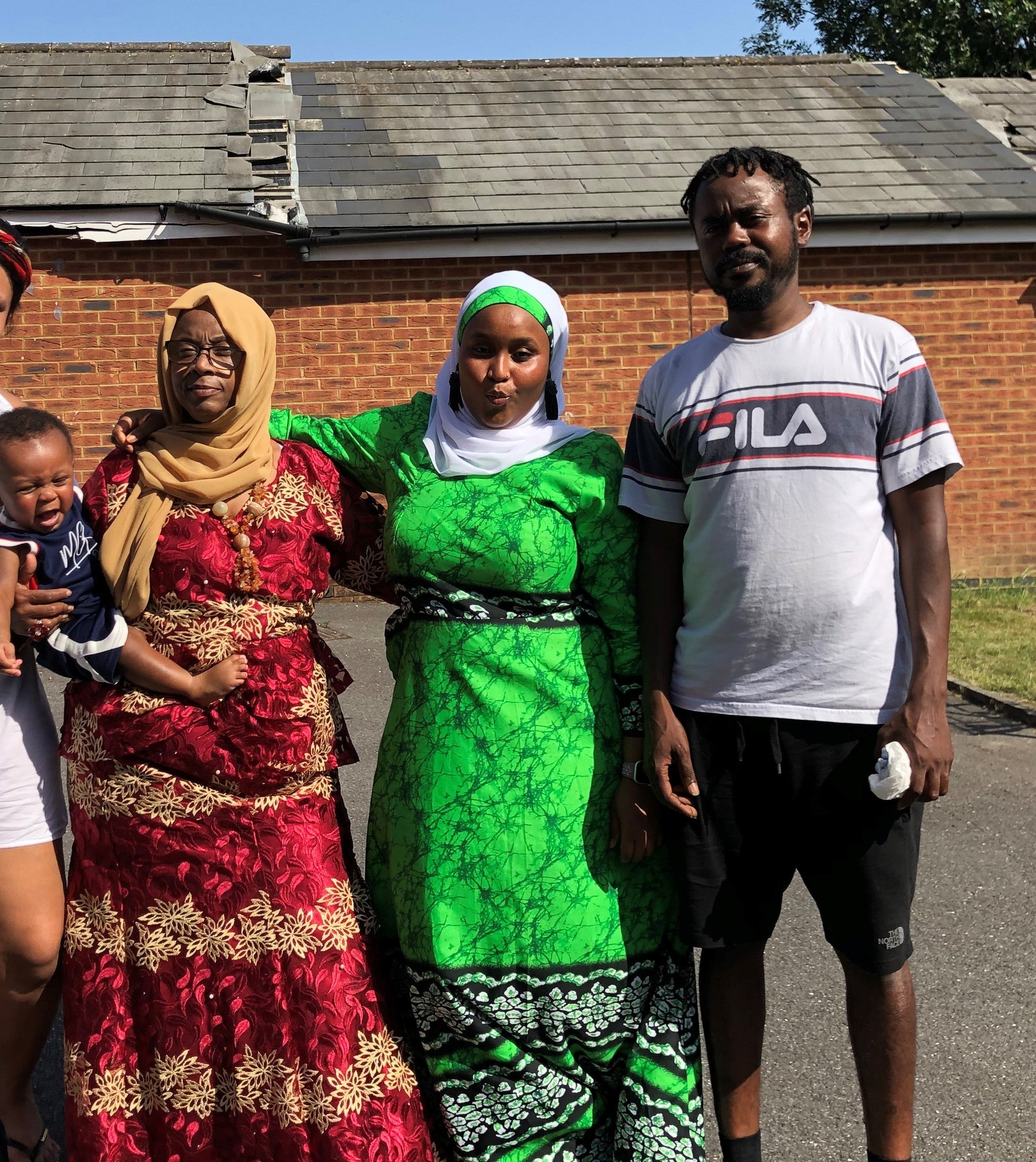 (From left to right) Kaylum, Kadijatu, Salamata and Ibrahim