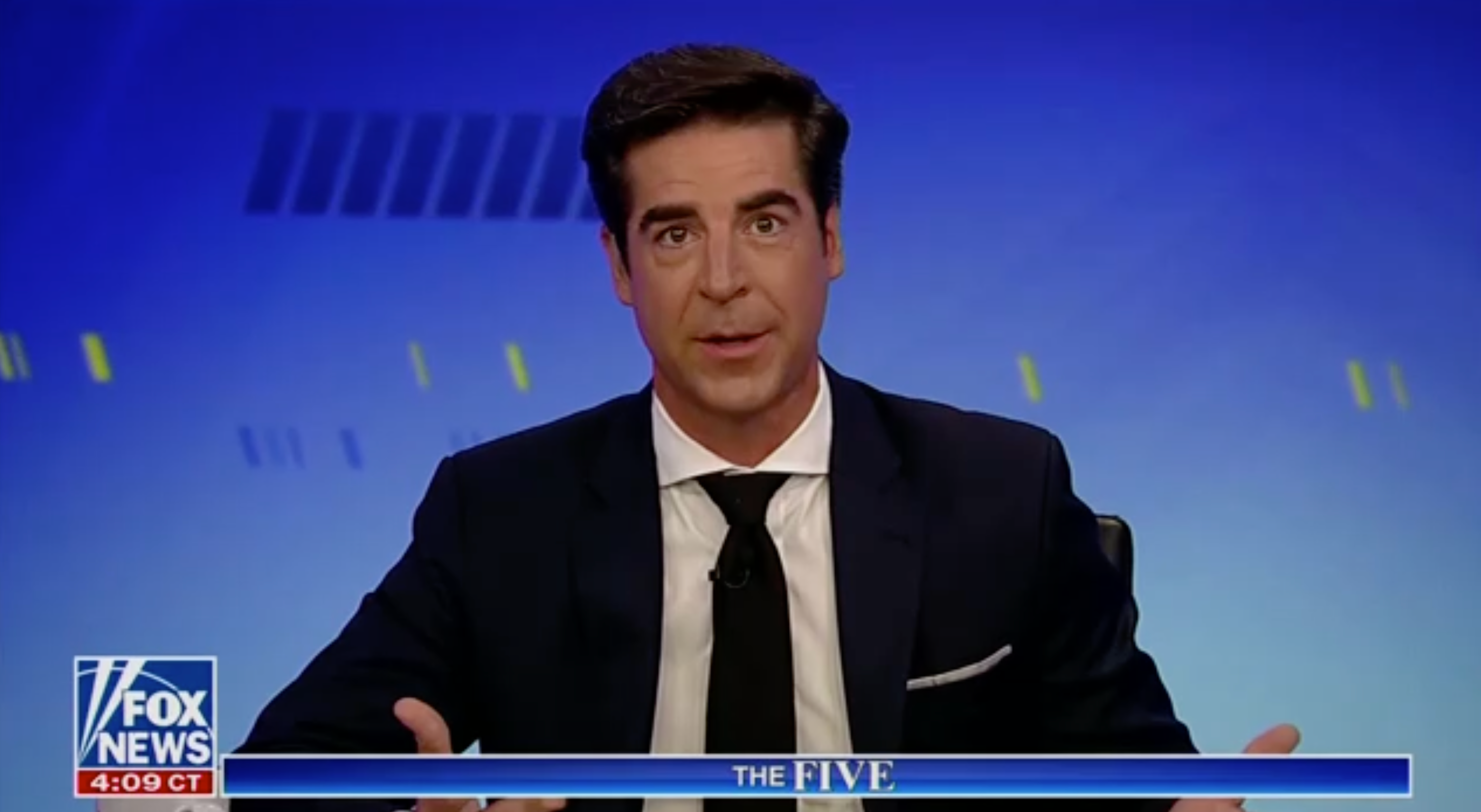 Jesse Watters tried to brush off his remarks about Kamala Harris on Tuesday’s The Five