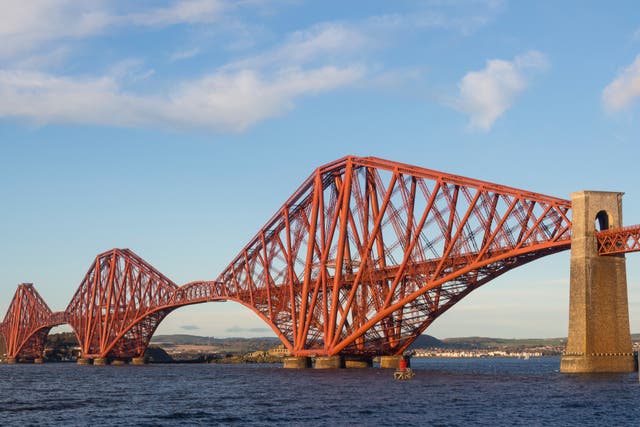 <p>Scotland’s Forth Bridge is among the sites most at risk from climate change</p>