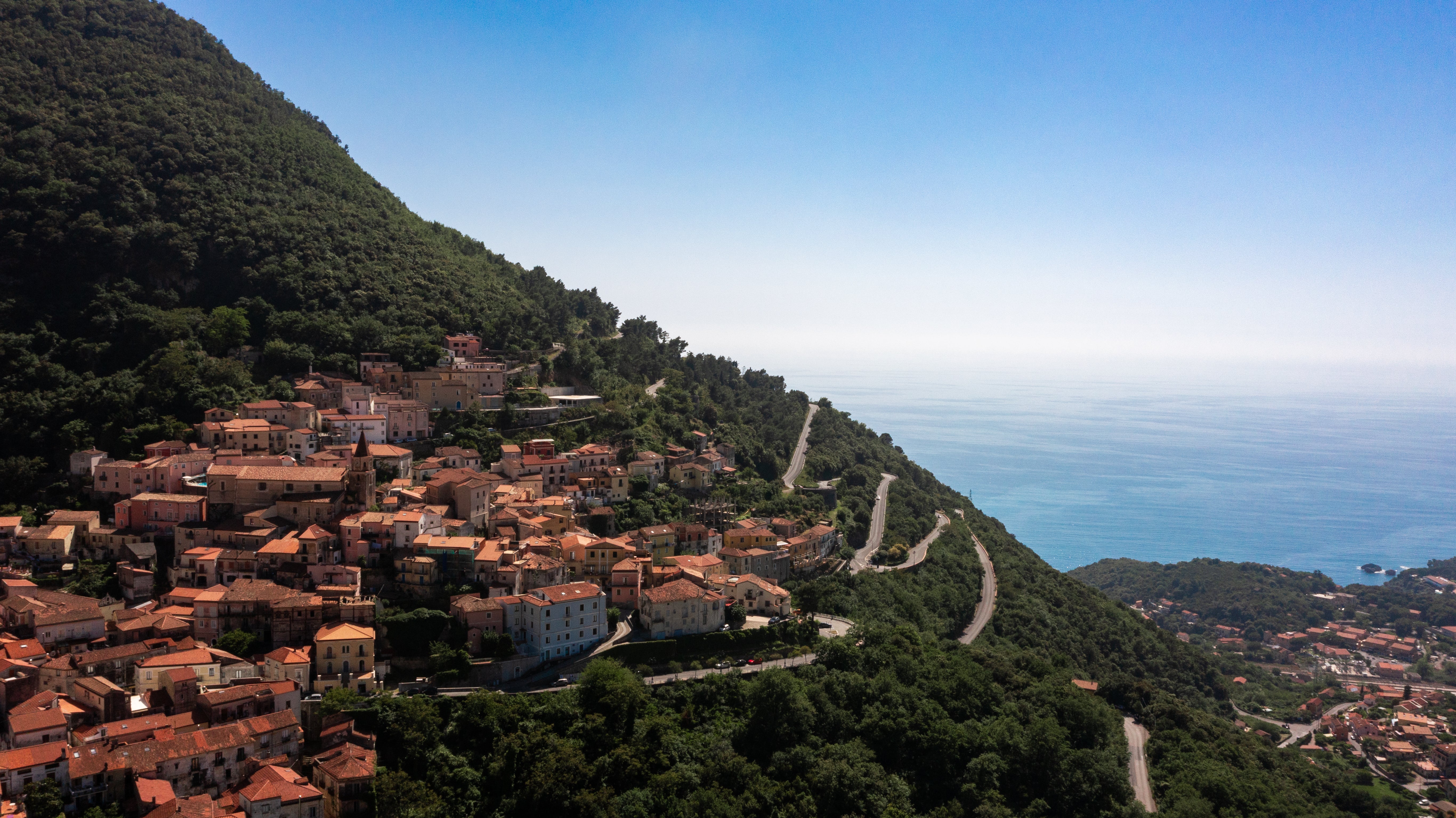 Maratea, a sleepy town on Italy’s Tyrrhenian coast