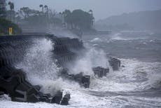 Nearly a million people evacuated as Japan braces for Typhoon Shanshan – latest