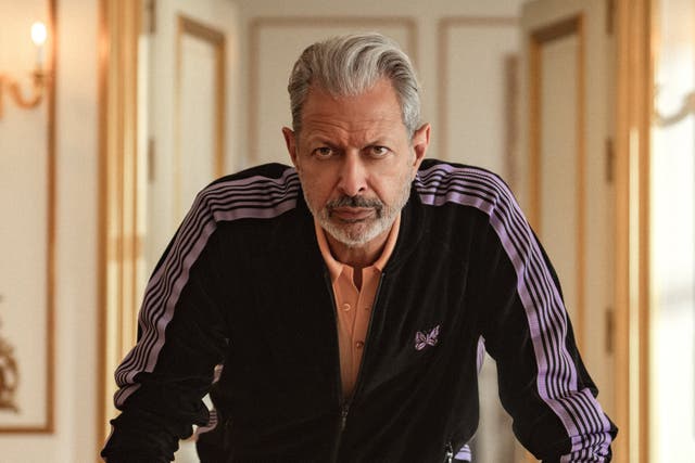 <p>Goldblum as the ‘cruel, surprising, unexpected’ Zeus</p>