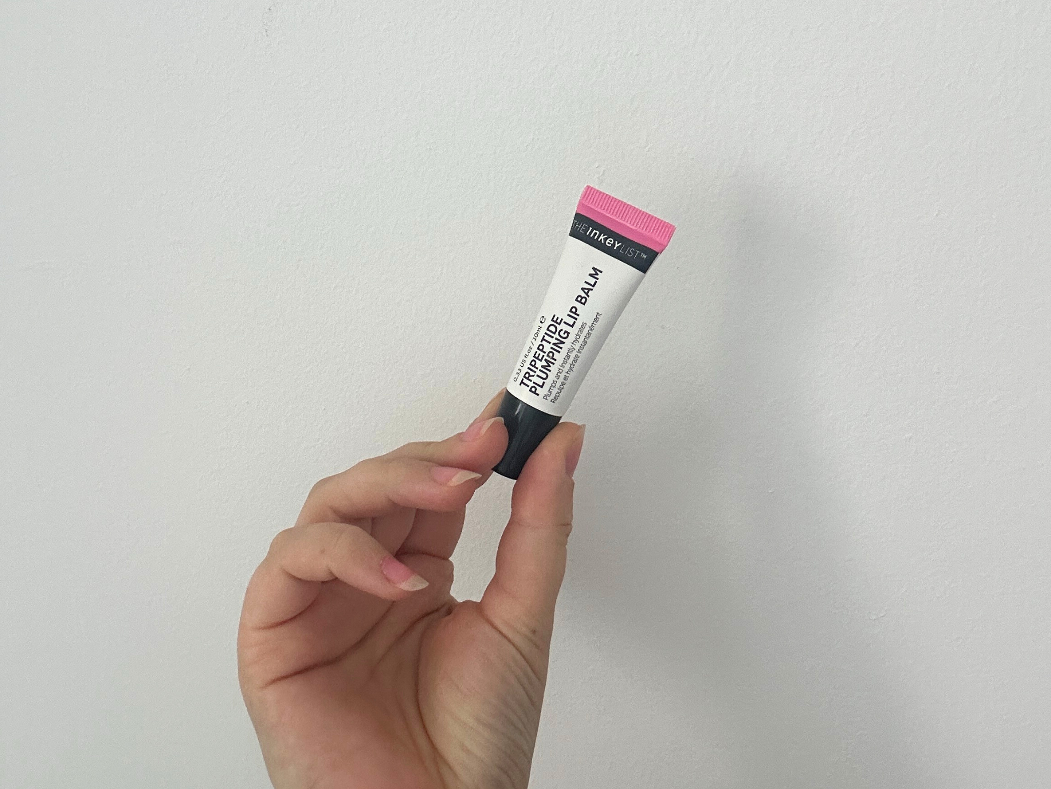 the inkey list tripeptide plumping lip balm review