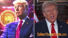 Donald Trump releases new batch of digital trading cards